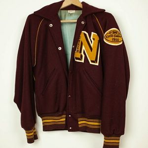 Vintage 1960 Letterman Jacket size 42